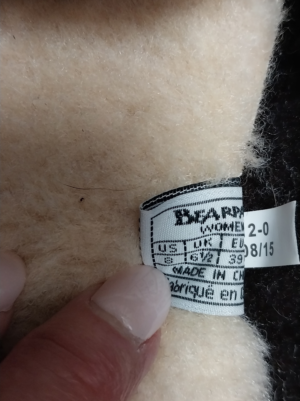 Bear Paw Cozy Dark Brown Suede Moccasin Slippers - Picture 4 of 6